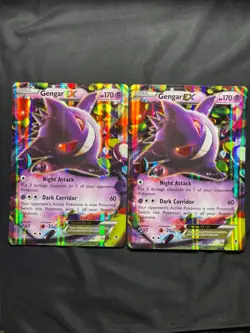 Pokemon JUMBO - 12 card LOT - Gengar, Charizard, Entei, Gyarados, + more - Image 2