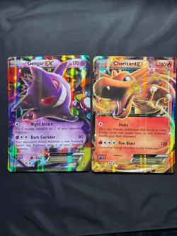 Pokemon JUMBO - 12 card LOT - Gengar, Charizard, Entei, Gyarados, + more - Image 4