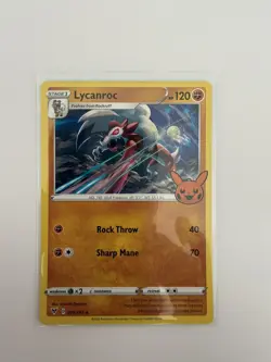 095/185 Lycanroc : Rare Card : Trick or Trade 2023 : Pokemon TCG - Image 1
