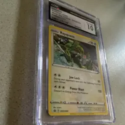 Pokemon CGC 10 Rayquaza SWSH029 Sword & Shield Promo Cosmos Holo Card - Image 4