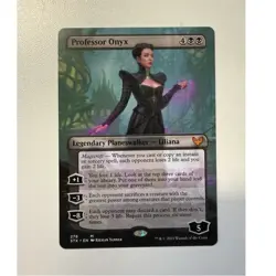 Wizards of the Coast Professor Onyx 276 Strixhaven Borderless Foil Mythic - Image 1