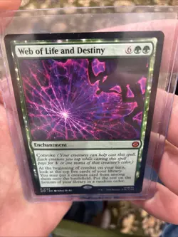MTG SPM Spider-Man M Web of Life and Destiny #0122 PACK FRESH Magic the Gatherin - Image 1