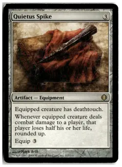 MTG Quietus Spike - Shards of Alara Heavily Played English - Image 1