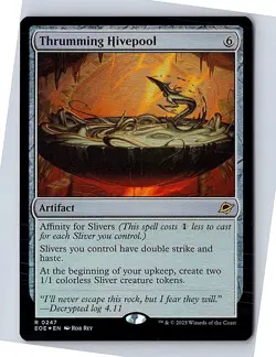 Thrumming Hivepool R Edge of Eternities 247 FOIL Near Mint - Image 1