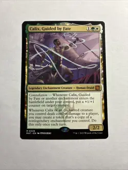 Calix, Guided by Fate - March of the Machine MTG Plus Bonus Rare!!! - Image 1