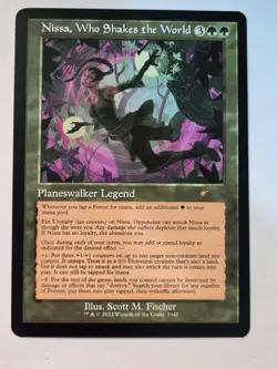 MTG Nissa, Who Shakes the World Secret Lair Series 1042 Regular Rare - Image 2