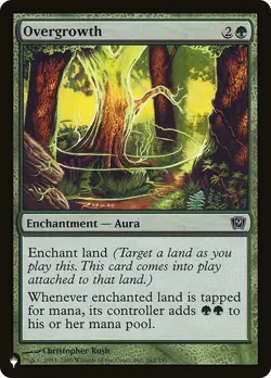 MTG - Overgrowth - The List - MB2 - Magic the Gathering - Image 1