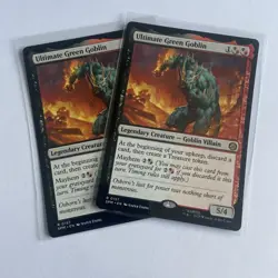 MTG: Spider-Man - X2 Ultimate Green Goblin- 0157 - Rare - NM - Image 1