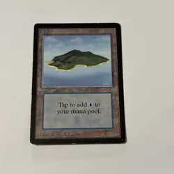 BETA Island (B) Limited Edition - Magic the Gathering MtG - HP - Image 1