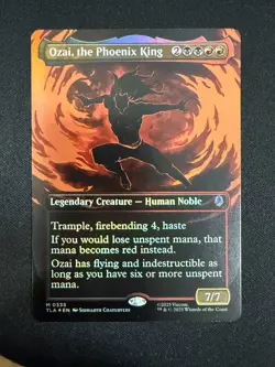 Ozai, the Phoenix King (BORDERLESS FOIL) - Avatar (Magic) - Image 1