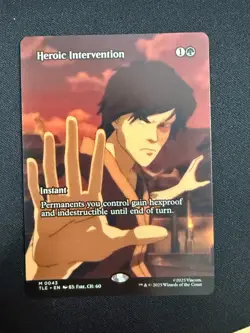 Heroic Intervention (BORDERLESS) - Avatar (MTG) NM - Image 1