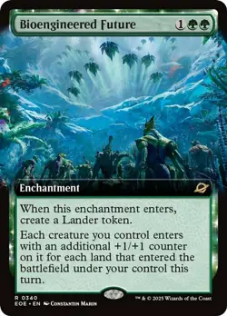 Bioengineered Future - Extended Art - Edge of Eternities - Near Mint - Image 1