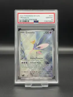Cresselia 071/064 PSA 10 Shrouded Fable Pokemon Card - Image 1