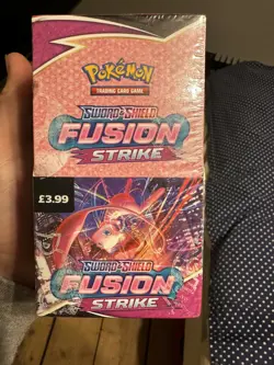 Fusion Strike Half Booster Box – New Sealed - Pokemon TCG - Image 1