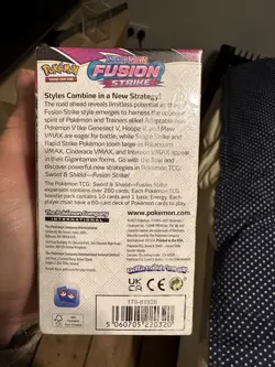 Fusion Strike Half Booster Box – New Sealed - Pokemon TCG - Image 2