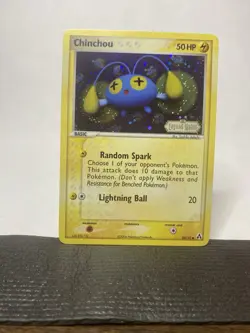 Pokemon TCG Chinchou Reverse Holo Stamped Legends Awakened 50/92 MT - Image 1