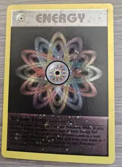 2000 Rainbow Energy - League Promo Cosmos Holo Rare - Pokemon - Image 1