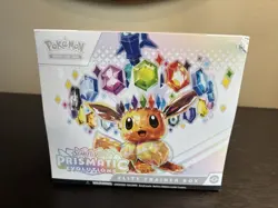 Pokemon TCG Scarlet & Violet Prismatic Evolutions Elite Trainer Box ETB DMG d - Image 1