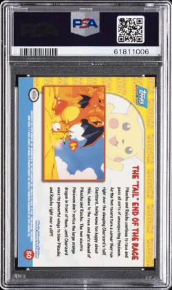 1999 TOPPS POKEMON THE MOVIE EDT #50 MOVIE EDITION PSA 9 - Image 2
