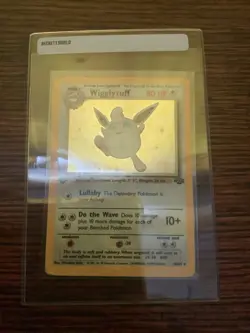 Wigglytuff 16/64 (1st Edition) Pokemon Jungle - MP/HP - Image 1