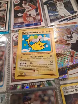 2016 Pokemon XY Evolutions Flying Pikachu #110/108 - Image 1