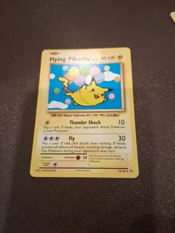 2016 Pokemon XY Evolutions Flying Pikachu #110/108 - Image 2