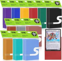 1200ct MTG Card Sleeves, 12 Colors Matte Card Sleeves Magic The Gathering, TC... - Image 2