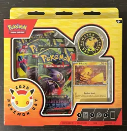 Pokemon Day 2026 Collection 30th Anniversary Special Pikachu Promo SEALED - Image 1