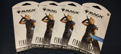 Lot of 4 Magic the Gathering Final Fantasy Play Booster Packs / Sealed FF MTG - Image 1
