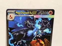 Pokemon TCG Phantasmal FlamesMega Charizard X ex 125/094 NEAR MINT NM SIR Holo - Image 3