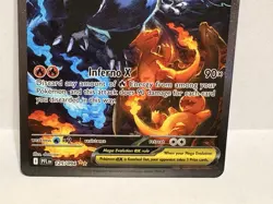 Pokemon TCG Phantasmal FlamesMega Charizard X ex 125/094 NEAR MINT NM SIR Holo - Image 4