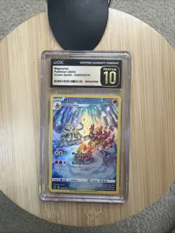 Pokemon TCG Crown Zenith Galarian Gallery Magmortar GG03/GG70 CGC Pristine 10 - Image 1