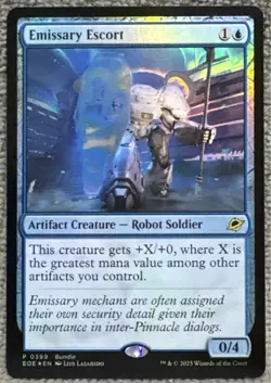 Emissary Escort Promos Foil 0399 Edge Of Eternities MTG - Image 1