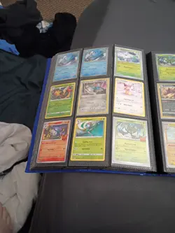 Pokemon TCG Scarlet & Violet Holo/Foil Lot in Blue Cardguard Binder (EN) - Image 5