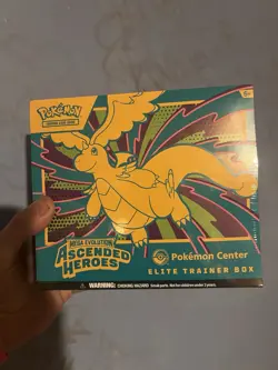 Ascended Heroes Pokemon Center Elite Trainer Box Factory Sealed - Image 1