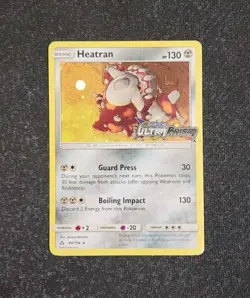 Heatran - 88/156 - Ultra Prism Stamped Promo - Cosmos Holo - Pokemon TCG - Image 1