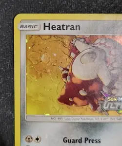 Heatran - 88/156 - Ultra Prism Stamped Promo - Cosmos Holo - Pokemon TCG - Image 3