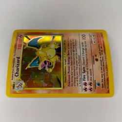 HOLO CHARIZARD 4/102 BASE SET UNLIMITED HP POKEMON - Image 3