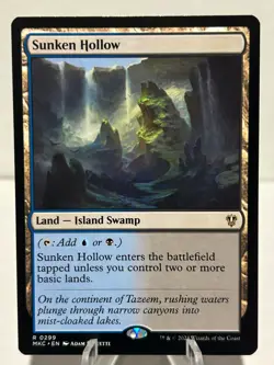 Sunken Hollow 299 R Commander: Murders at Karlov Manor NM MTG - Image 1