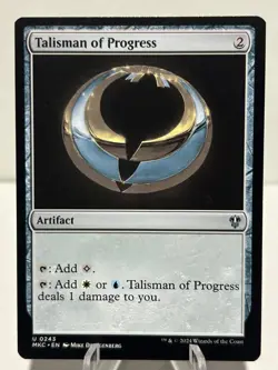Talisman of Progress 243 U Commander: Murders at Karlov Manor NM MTG - Image 1
