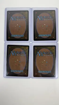Magic Final Fantasy Costco Promo Cards Foil Cloud & Sephiroth MTG NM P0001-P0004 - Image 2