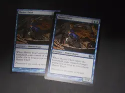 Master Thief x2 MTG Core Set 2012 Uncommon Black Creature LP - Image 1