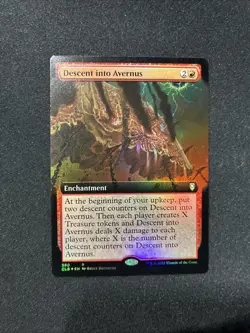 MTG - Descent into Avernus (Extended Art) Battle for Baldur's Gate - FOIL - Image 1