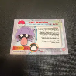 2000 Topps Chrome Pokemon SPECTRA REFRACTOR #90 SHELLDER RARE Series 2 - Image 2