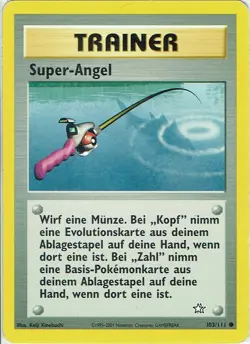 Pokemon Card Trading Card Game Neo Genesis No. 103/111 Super-Angel - Image 1