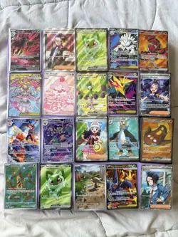 Pokemon TCG Lot of 20 illustrations rares full arts & trainers ascended heroes - Image 1