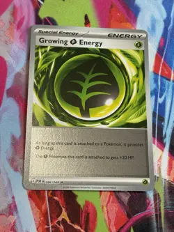 Pokemon Perfect Order #86/88 Growing Energy Reverse Holo - Image 1