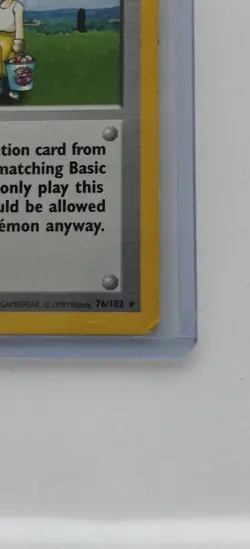 Pokemon Breeder 076/102 Base Set Regular - Image 4
