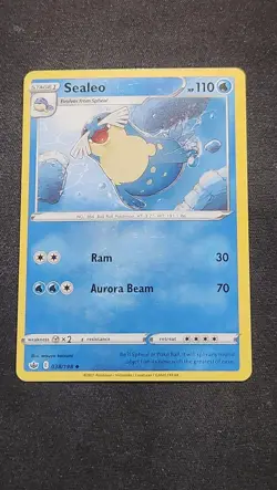 Sealeo 038/198 Uncommon Chilling Reign Pokemon Reverse Holo Moderately Played - Image 1