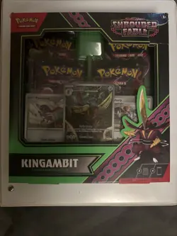 Sealed Pokemon TCG Shrouded Fable Kingambit Illustration Collection - Image 1